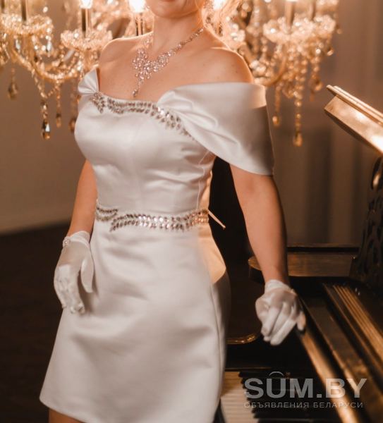 Свадебное платье короткое объявление Продам уменьшенное изображение 