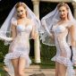 Свадебное платье на первую брачную ночь, комплект объявление Продам уменьшенное изображение 5