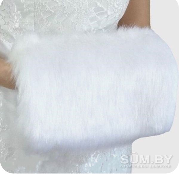 Свадебные Зимние перчатки для рук из искусственного меха для невесты объявление Продам уменьшенное изображение 