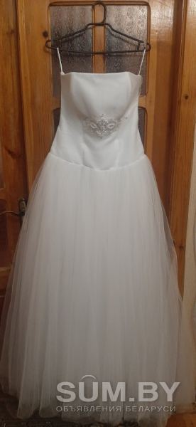 Свадебное платье 46-48 размер объявление Продам уменьшенное изображение 