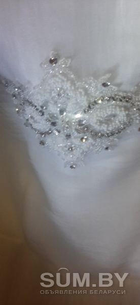 Свадебное платье 46-48 размер объявление Продам уменьшенное изображение 