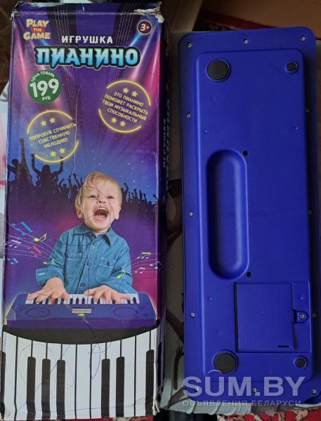Пианино, б.у, в хорошем состоянии, для малышей до 3хлет объявление Продам уменьшенное изображение 