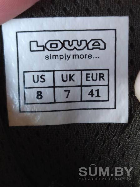 Полуберцы LOWA тактические ботинки укороченные объявление Продам уменьшенное изображение 