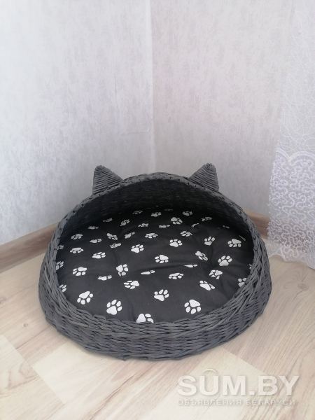 Плетёный лежак для кота объявление Заказ уменьшенное изображение 
