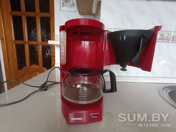 Кофеварка капельная SIMENS FD-7507. Мощность 900 вт объявление Продам уменьшенное изображение 