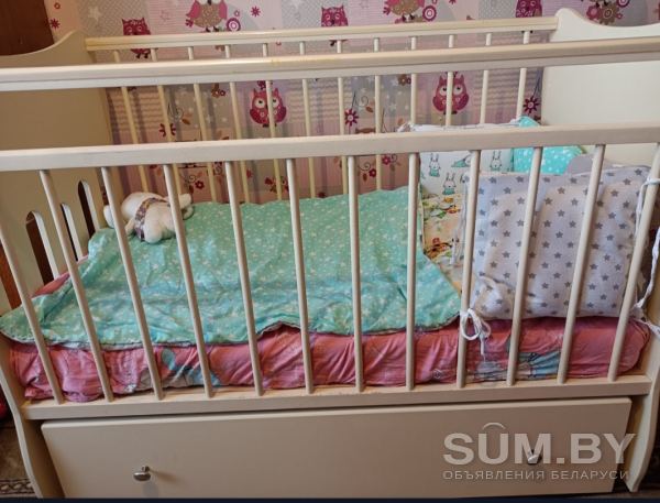 Кроватка детская объявление Продам уменьшенное изображение 