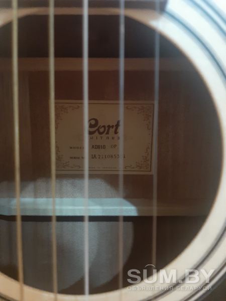 Гитара акустическая Cort AD810+чехол+тюнер объявление Продам уменьшенное изображение 