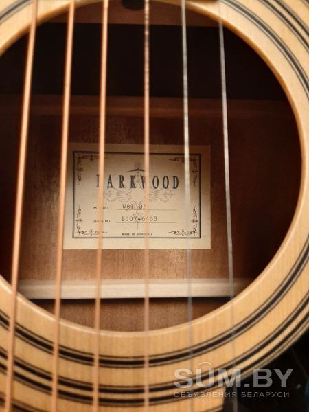 Акустическая гитара PARKWOOD W 81 OP объявление Продам уменьшенное изображение 