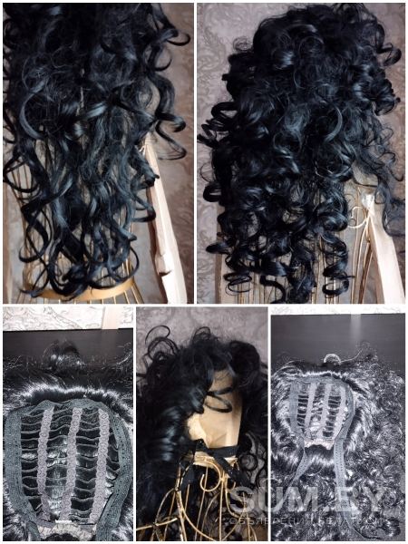 Парики, шиньон из искусственных волос объявление Продам уменьшенное изображение 