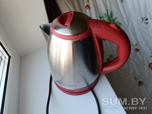 Электрический чайник LUMME LU-162. Мощность 1800 вт объявление Продам уменьшенное изображение 