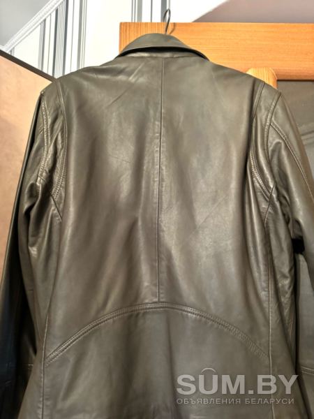 Куртка кожаная новая объявление Продам уменьшенное изображение 