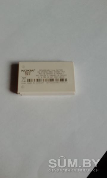Li-ion аккумулятор для мобильного телефона Nokia 8210 объявление Продам уменьшенное изображение 
