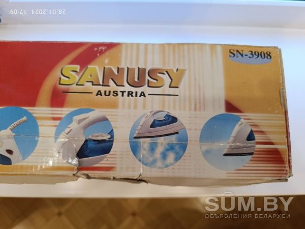 Утюг Sanusy Sn-3908. Производство Австрия объявление Продам уменьшенное изображение 