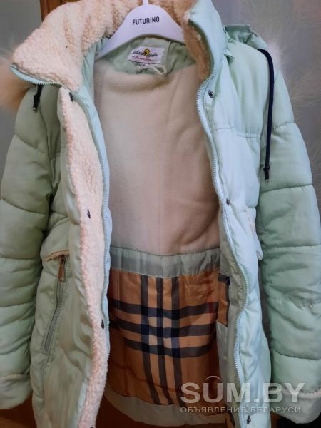Зимняя куртка-пальто для девочки объявление Продам уменьшенное изображение 