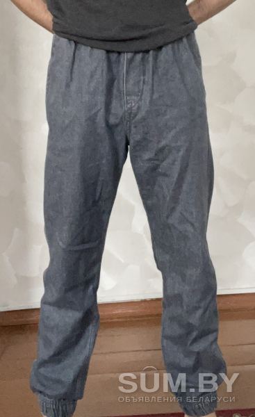Штаны H&M серые хлопок объявление Продам уменьшенное изображение 