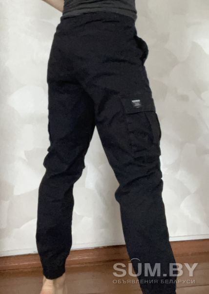 Штаны Pull&Bear черные S объявление Продам уменьшенное изображение 
