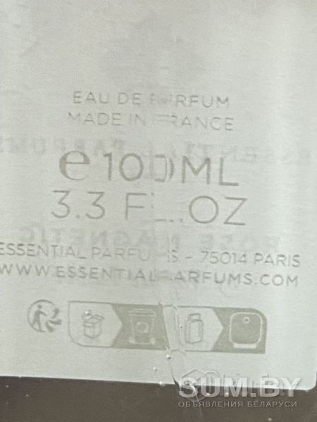 Парфюм Essential parfums 100 мл объявление Продам уменьшенное изображение 