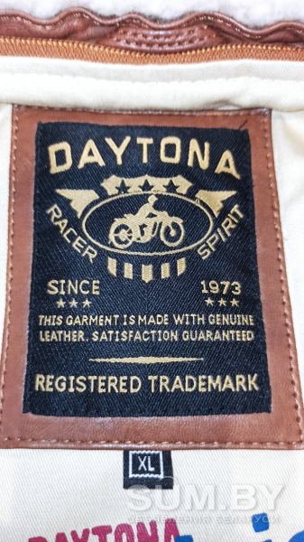 Куртка кожаная Daytona объявление Продам уменьшенное изображение 