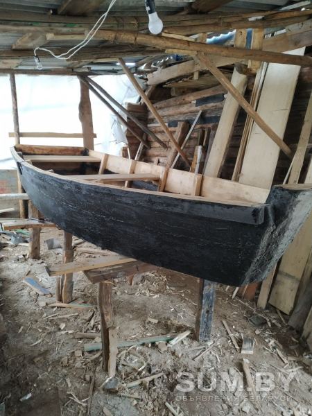 Лодка деревянная объявление Продам уменьшенное изображение 