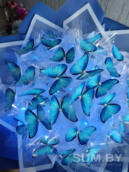 Светящийся букет из бабочек объявление Продам уменьшенное изображение 