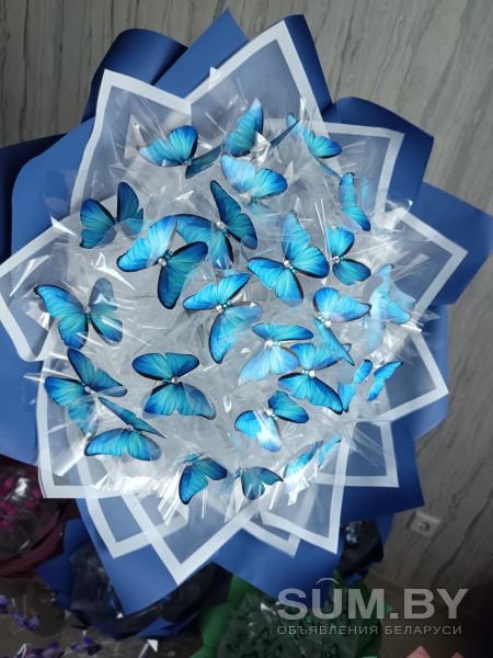 Светящийся букет из бабочек объявление Продам уменьшенное изображение 