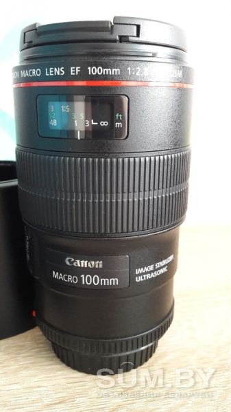 Продам объектив Canon MACRO 100 mm объявление Продам уменьшенное изображение 