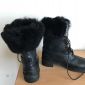 Натуральные зимние ботинки Massimo Dutti объявление Продам уменьшенное изображение 1