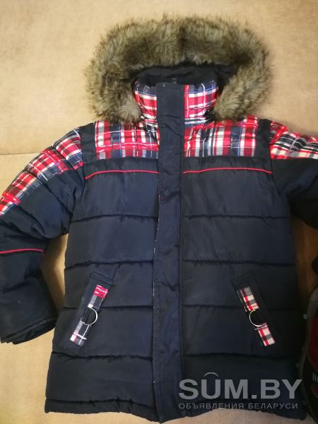 Куртка зимняя и ботинки для мальчика объявление Продам уменьшенное изображение 