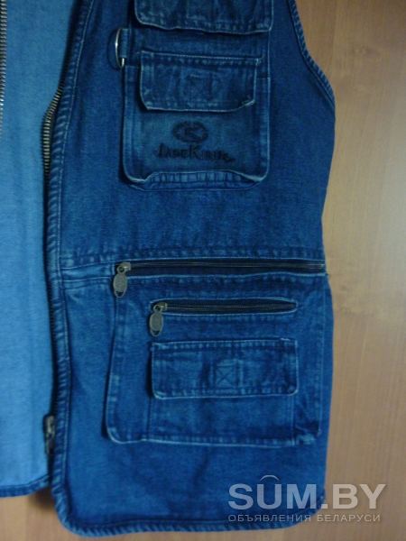 МУЖСКАЯ джинсовая ЖИЛЕТКА объявление Продам уменьшенное изображение 