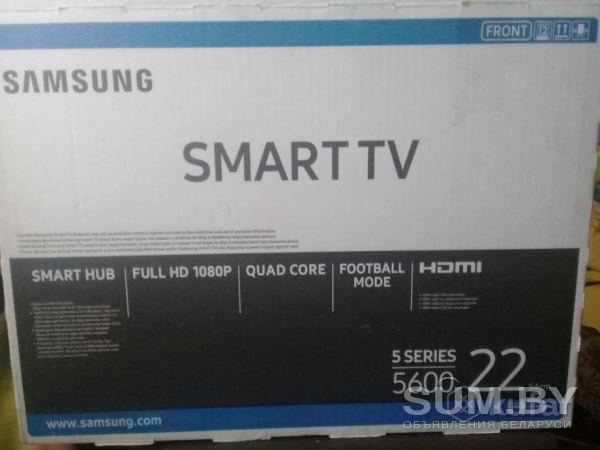 продам срочно Телевизор Samsung 5 series Smart tv 22" б/у в хорошем состоянии объявление Продам уменьшенное изображение 
