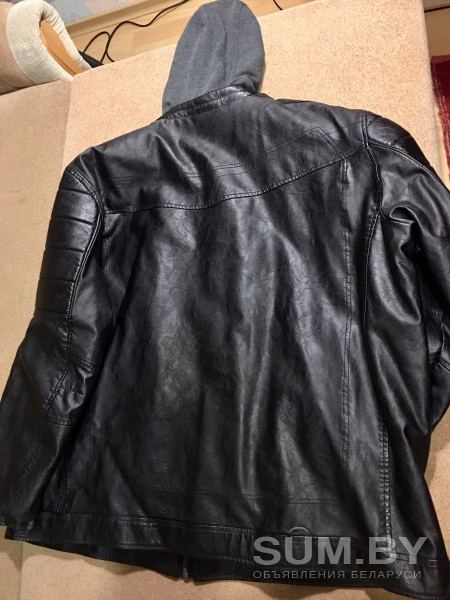 Продам куртку (эко-кожа) большого размера объявление Продам уменьшенное изображение 