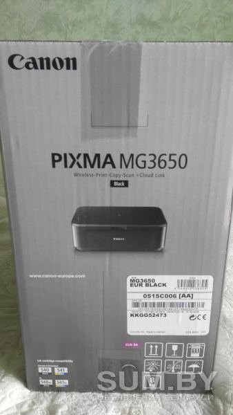 МФУ CANON PIXMA MG3650 объявление Продам уменьшенное изображение 