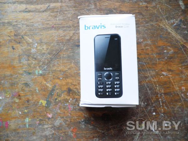 Мобильный телефон новый в упаковке bravis C241