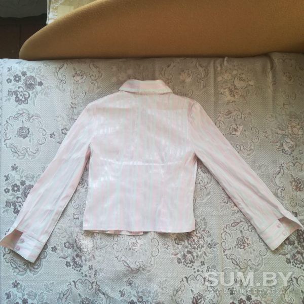Блуза розовая перламутровая «Калинка» 10руб объявление Продам уменьшенное изображение 