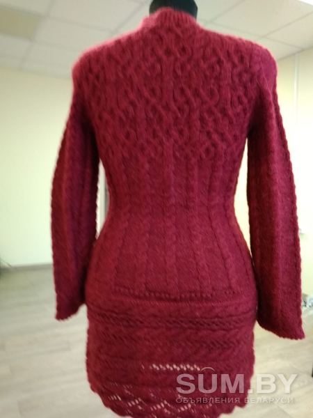 Бордовое платье-туника объявление Продам уменьшенное изображение 