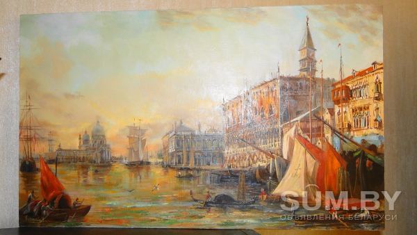 Картина ''Вид Венеции. Дворец дожей'' объявление Продам уменьшенное изображение 