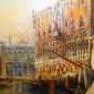 Картина ''Вид Венеции. Дворец дожей'' объявление Продам уменьшенное изображение 3