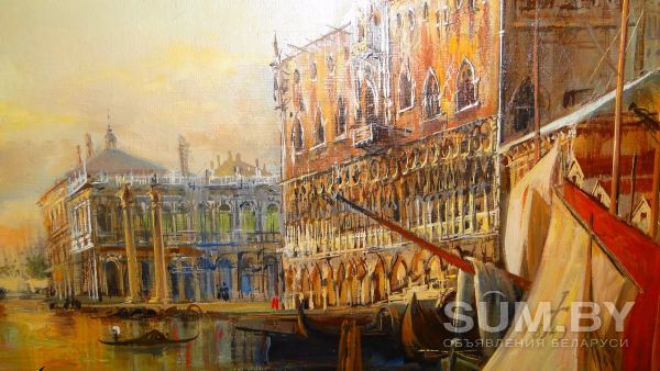Картина ''Вид Венеции. Дворец дожей'' объявление Продам уменьшенное изображение 
