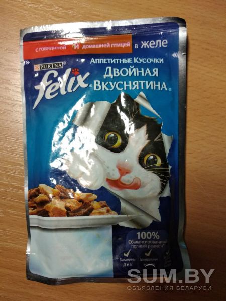 Кошачий корм Felix