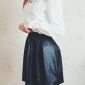 Чёрная кожаная юбка объявление Продам уменьшенное изображение 2