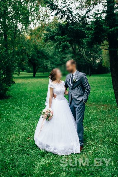 Свадебное платье б/у в хорошем состоянии объявление Продам уменьшенное изображение 