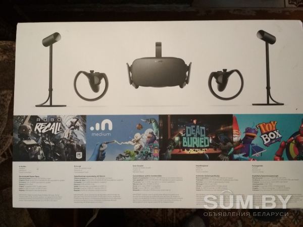 Комплект Шлем Oculus CV1 + Контроллер Oculus Touch объявление Продам уменьшенное изображение 