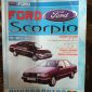 Книга по ремонту форд Скорпио с1985 по 1998 г бензин и дизель в отличном состоянии объявление Продам уменьшенное изображение 1