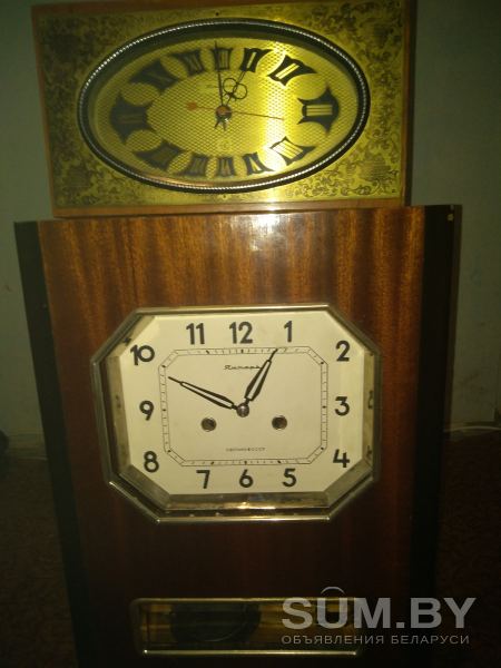 Часы с боем настенные янтарь 80 р объявление Продам уменьшенное изображение 