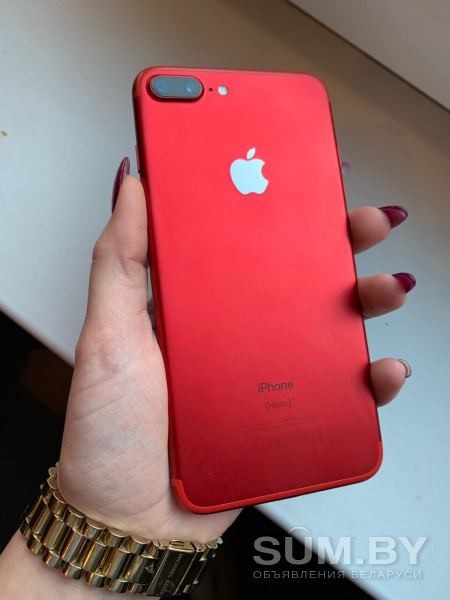 IPhone 7 Plus Red. 128 GB объявление Продам уменьшенное изображение 