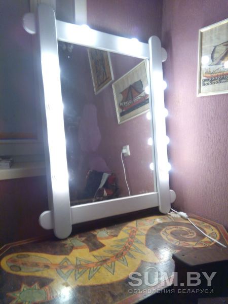 Зеркало косметическое (гримерное) с подсветкой объявление Продам уменьшенное изображение 