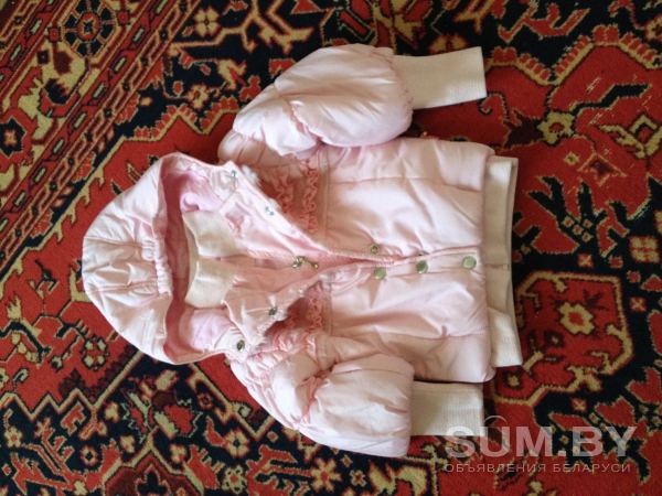 Продам очень красивую, новую куртку на девочку 4-5 лет объявление Продам уменьшенное изображение 