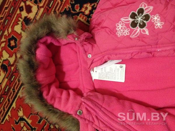 Новое осенне-зимнее пальто на девочку рост 92см объявление Продам уменьшенное изображение 