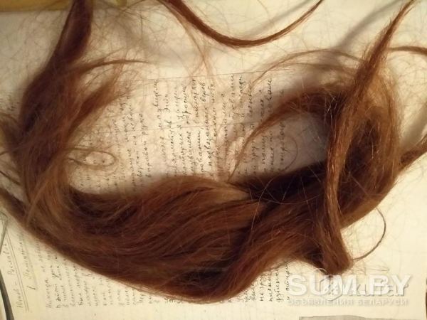 Волосы(каштановые), натуральные, 37 см объявление Продам уменьшенное изображение 