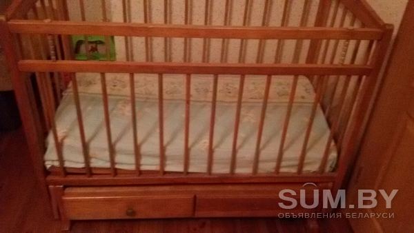 Детская кроватка объявление Продам уменьшенное изображение 